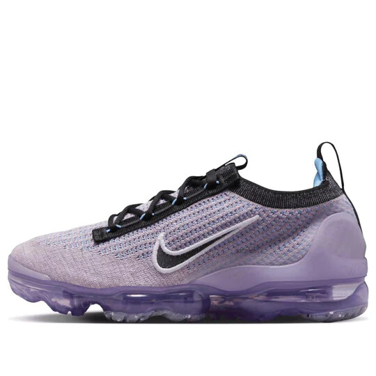 Женские кроссовки Nike Air VaporMax 2021 Flyknit сиренево-фиолетового цвета DZ5205-500 размера