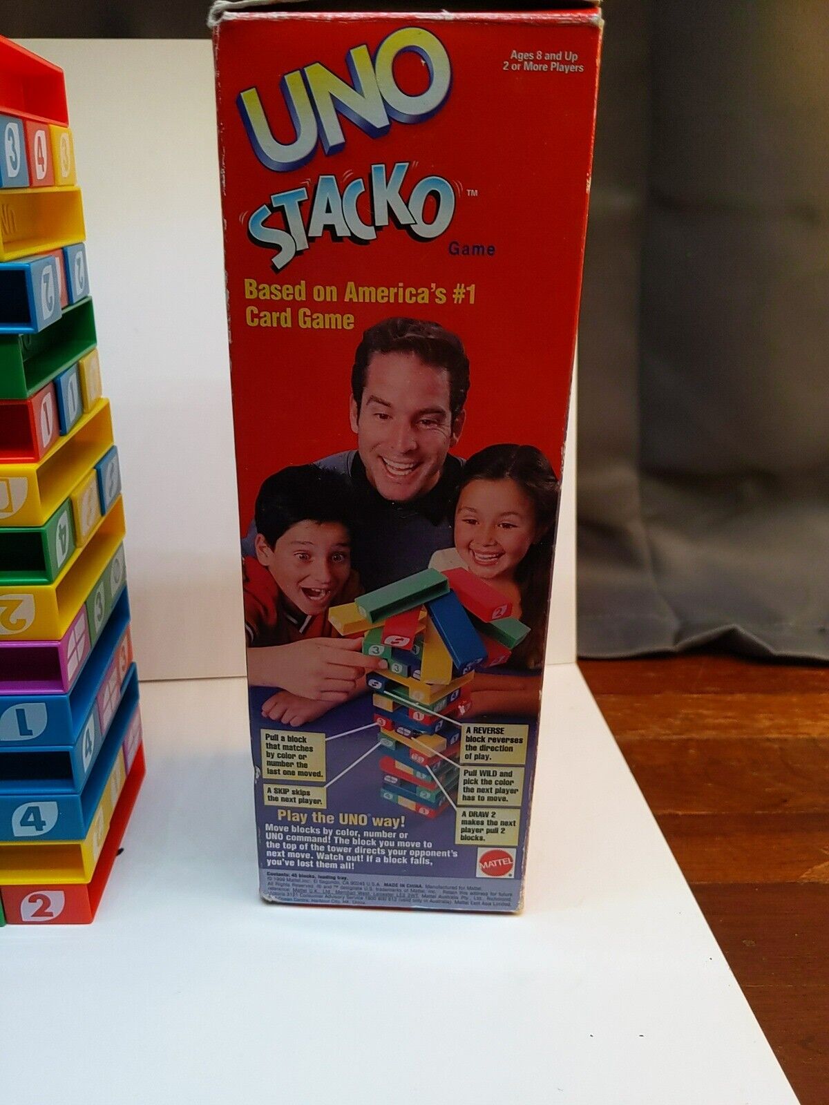 Jogo Uno Stacko - Mattel - Lista Kids Todo Cartoes