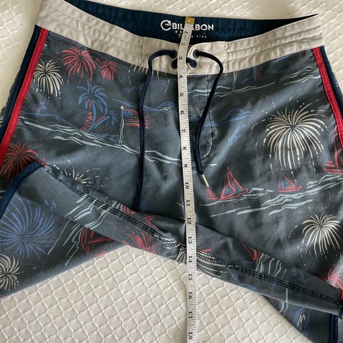 Boardshort elástico Billabong 73 Lineup Lo Tide - Boardshorts para hombre talla 31 - Imagen 10 de 13
