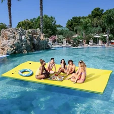 Floating Water Mat 3 Layer Vinyl Foam Lily Pad Floating Mat Pool Lake XPE Foam