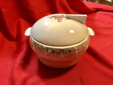 Vintage Triumph American Limoges Juliet  Covered Serving Bowl 1940’s- Beautiful!