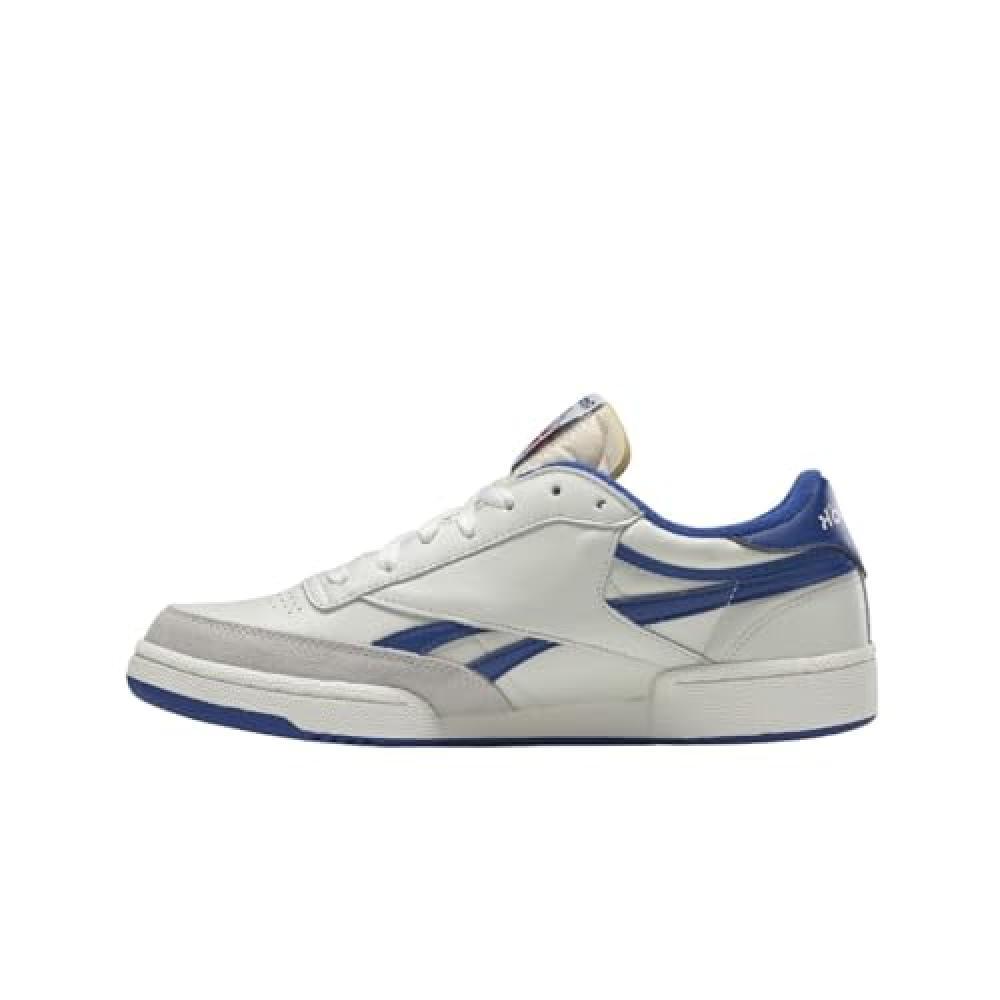(TG. 40 EU) Reebok Club C Revenge Vintage, Sneaker Uomo, Chalk/Croyal/EXCRED, 40