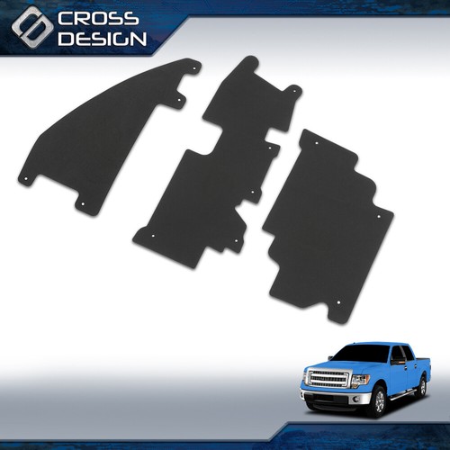 Fits 09-14 Ford F150 09-14 Raptor 3Pc Rad /Grille Air Deflector Set w/ Fasteners - Bild 2 von 12