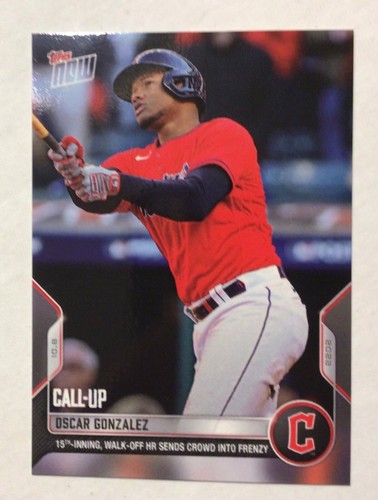 2022 Topps Now 1043 Oscar Gonzalez