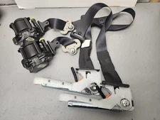 ✅13-17 NISSAN SENTRA FRONT SEAT BELTS SEATBELTS BLACK DRIVER PASSENGER FRONT OEM