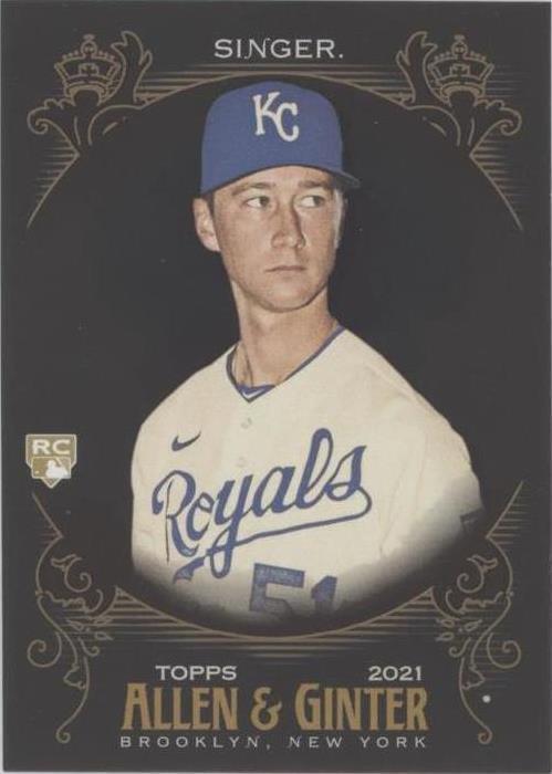2021 Topps Allen & Ginter's X - Brady Singer #117 - 1 of 1