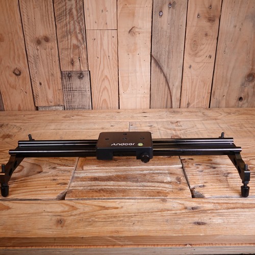 Andoer Camera Video Slider Dolly 40cm Track Rail - No Attachment Screw