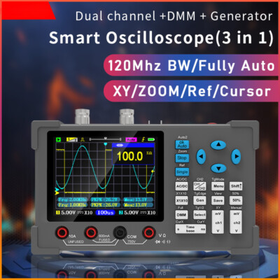 3.2Inch Desktop Digital Oscilloscope Bandwidth Dual Channel Signal generator3in1