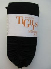 Nordstrom NO0292HS Footless Tights Light Support Kid  s Tights Black Size M 4-6 