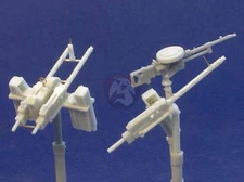 Resicast 1/35 Double and Single .30 cal Browning & Vickers K Machine Guns 352370