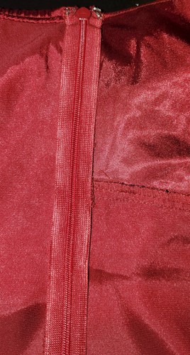 Womens Lane Bryant Size 28 Red and Black Sleeveless Blouse - Picture 12 of 13
