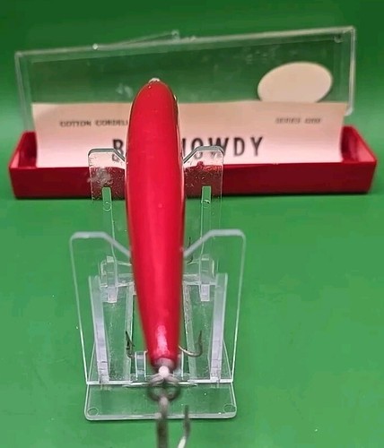 Vintage Cotton Cordells Boy Howdy 4200 Series Fishing Lure with Box & Insert - Picture 4 of 10