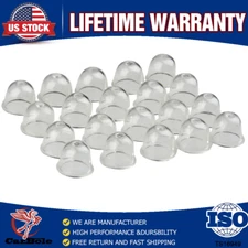 20PCS Primer Bulbs White Transparent Replace For Stihl Shindaiwa Homelite Echo
