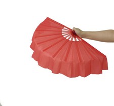 Chinese style Hand Held Fan Plastic Silk Folding Fan Party Wedding Decor Dance