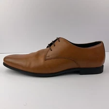 RG Racing Green Leather Lace Up Dress Shoes Newman RG14606 Tan US11 EU45 Oxford