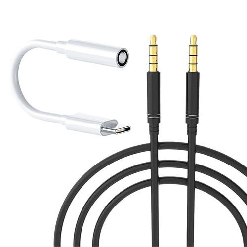 3.5mm Jack Male Audio Aux Cable Adapter 