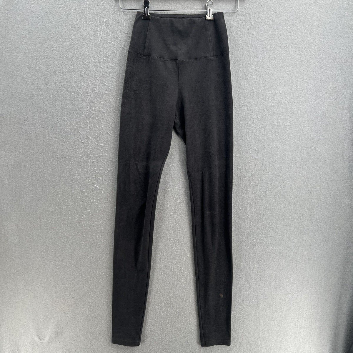 Wilfred Free Aritzia Daria Gray Suede Leggings Womens Size XS High