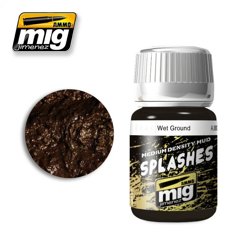 AMMO of Mig Jimenez Splashed Soil WET GROUND 35ml - AMIG-1755 AMMO of Mig Jimenez Splashed Soil WET GROUND 35ml - AMIG-1755