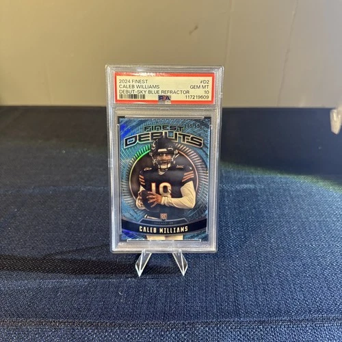 New Listing2024 Topps Finest - Debut Caleb Williams #D-2 Sky Blue Refractor /150 (RC)