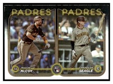2024 Topps Update Rainbow Foil #US227 Chandler Seagle Mason McCoy ROOKIE