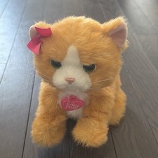 FurReal Friends Daisy Play With Me Orange Cat Plush Interactive Toy Hasbro WORKS