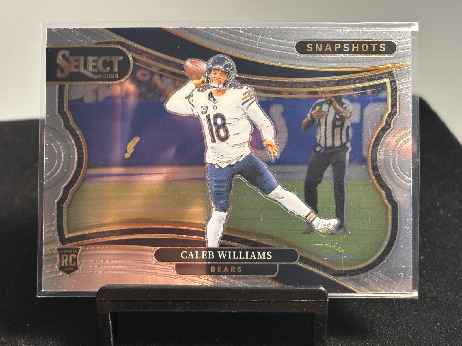 2024 Panini Select Snapshots Caleb Williams Rookie (RC) #14 Chicago Bears