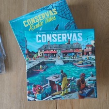 Salt & Pepper Games Conservas Board Game + Exotic Tides Expansion 2024 1+ Player