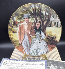 Gone With the Wind "Home to Tara" 1989 Golden Anniversary Collector Plate