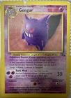 Pokémon TCG Gengar 20/62 Fossil  English 1999