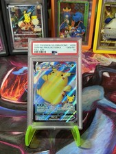 2021 POKEMON CELEBRATIONS #009 FULL ART/SURFING PIKACHU VMAX PSA 10