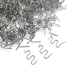1000pcs 0.8mm Plastic Welder Staples,Plastic Welding Staples,Wave Hot Staples...