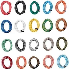 Shindy Colored Wiring - Yellow Motorcycle ATV/UTV Street Bike Dirt Bike 16-678