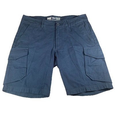 $80 HH Helly Hansen Bermuda Cargo Short 2.0 Navy Blue Size 32x32 NWOT