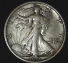 1917-P--- US Walking Liberty Silver Half 50c Very Fine +