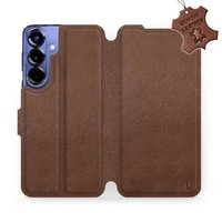 HandyhüLle FüR Galaxy S25 Plus Mobiwear Case Cover SchutzhüLle Etui HüLle Braun