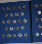 1965 - 2000 Roosevelt Dime -P&D Circulated 69   Coins Collection Folder
