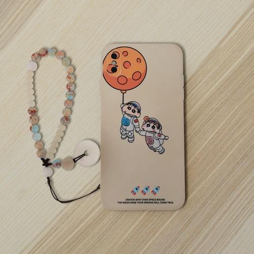 Cedony Peace Buckle Beaded Lanyard Mobile Phone Holder Chain Strap - 第 9/12 張圖片