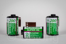 Fujicolor Super HQ 200 Film. 3 rolls of 24 exposures. Expired 