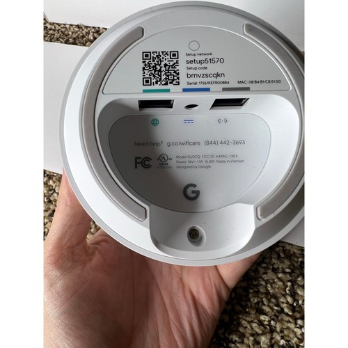 Google whole-home Wi-fi router system GJ2CQ - open box - Picture 5 of 8