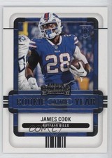 2022 Panini Contenders Rookie of the Year Contenders James Cook #ROY-JCO 19gz
