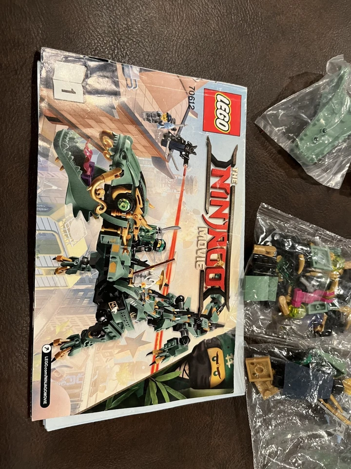 LEGO La LEGO Ninjago Película: Green Ninja Mech Dragon (70612) ¡PIEZAS Y Figuras! Foto 3 de 4