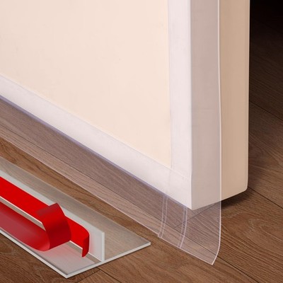 Benory 20Ft T-Shaped Silicone Weather Stripping Seal, Door 2''W x 20Ft, Clear 