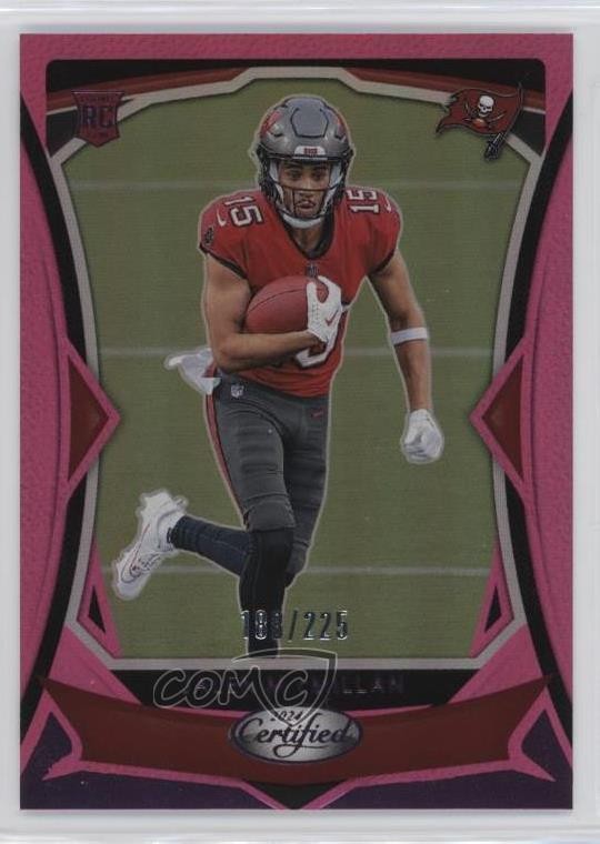 2024 Certified Rookies Pink Mirror /225 Jalen McMillan #167 2o0
