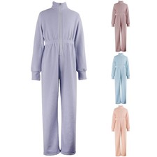 Womens Dancewear Gymnastic Bodysuit Contemporary Jumpsuit Zip Leotard Ballet