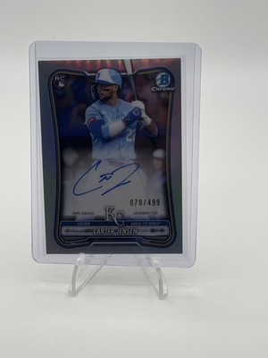 2026 Bowman - Carter Jensen Refractor Auto /499 #CRA-CJ