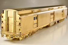 CYD HO SCALE Brass SANTA FE HORSE-EXPRESS CAR #1990-99 U/P OB EXCELLENT!