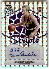2023-24 Panini Mosaic Dick Van Arsdale Scripts #MS-DVA Auto