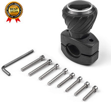 Deluxe Steering Wheel Power Handle Spinner Knob Universal Steering Wheel... Deluxe Steering Wheel Power Handle Spinner Knob Universal Steering Wheel...