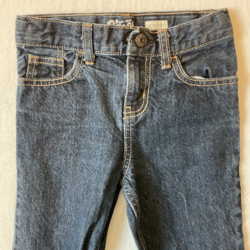 B'Gosh Boys Straight Leg 5 Pocket Dark Wash Jeans, 6R - Picture 3 of 7