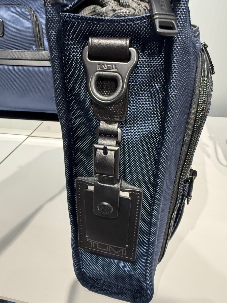 NEW Tumi ALPHA 16.0” Slim Deluxe Portfolio Laptop Brief Briefcase